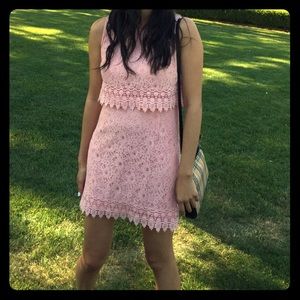 Mustard seed lace dress- freshly dry cleaned!